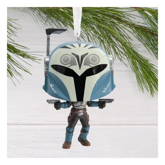 3 New Hallmark Funko Pop Star Wars Christmas Ornament Ahsoka Tano Bo-Katan Kryze - Picture 9 of 13